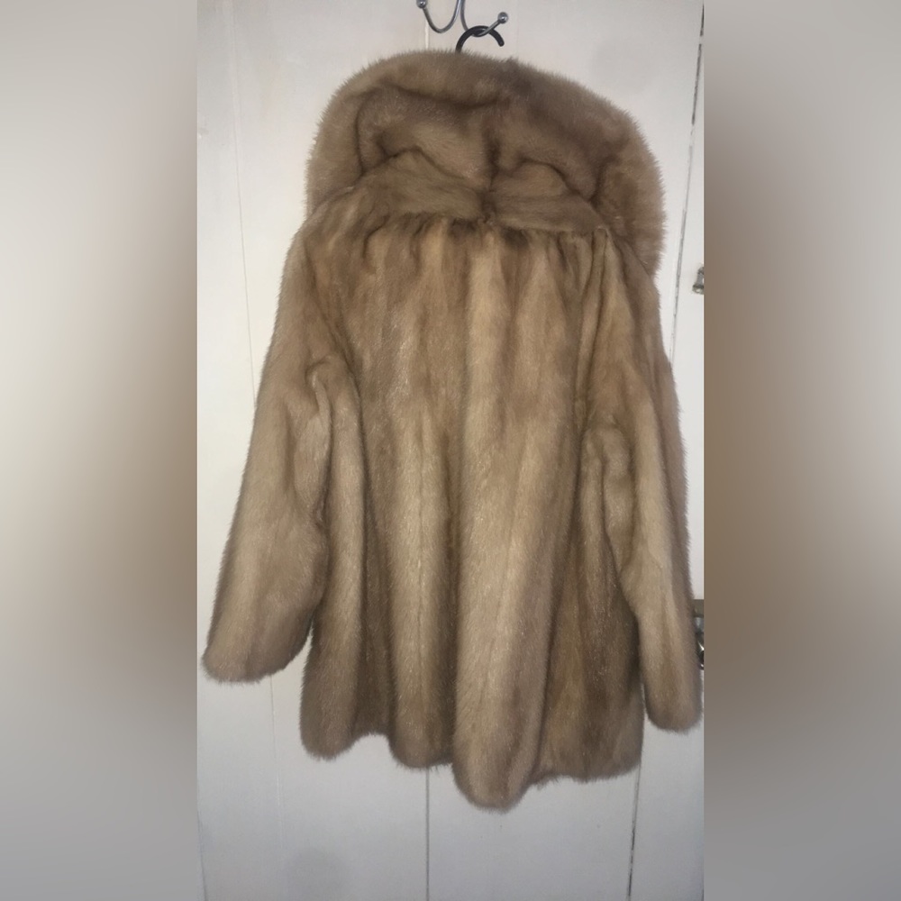 Vintage Mink Jacket Perfect for DIYs /Crafts for art and fashion students